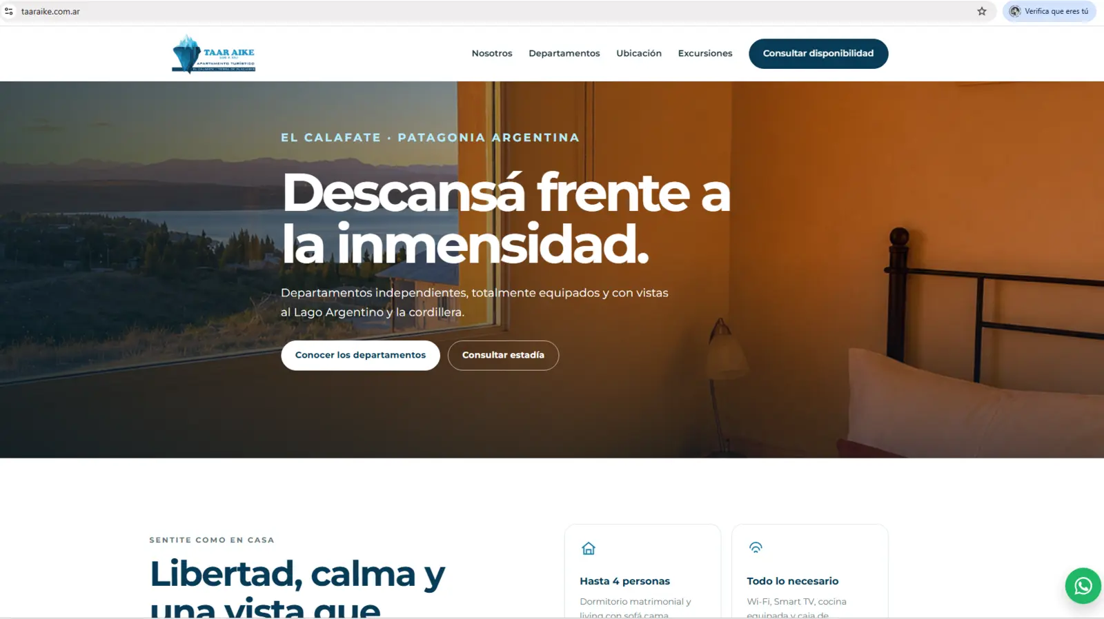 Página web de Taar Aike